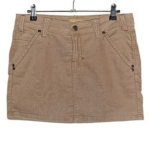 Yanuk corduroy mini skirt